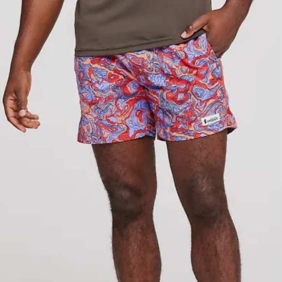 Cotopaxi  Brinco 5" Shorts Topographic Pattern - Small - Picture 1 of 6